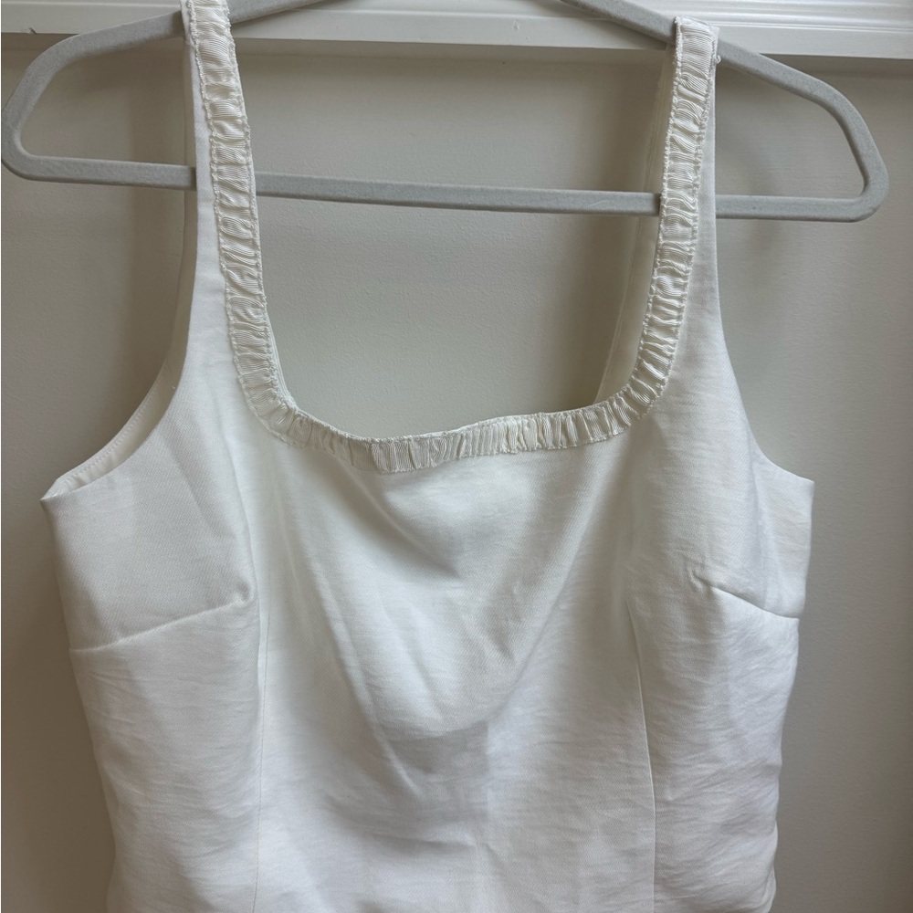 ANTONIO MELANI x MG Style ivory Abbie tank